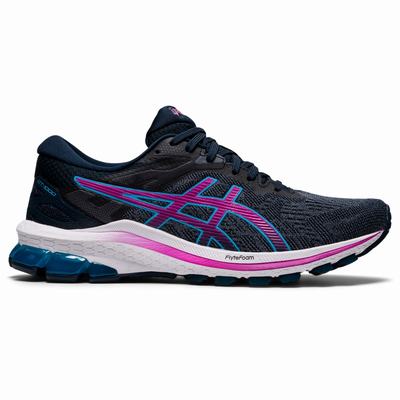 Asics Gt-1000 10 (D) - Naisten Juoksukengät - Sininen/Violetit